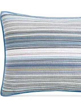 Martha Stewart Collection Coastal Yarndye Pair of Standard Shams